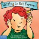 Book cover for Waiting Is Not Forever, showing a child wearing a green shirt and holding a small sand hourglass.
