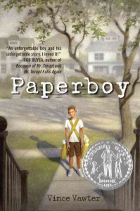 Book cover of Paperboy by Vince Vawter