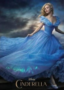Cinderella DVD cover. Picture of Cinderella in a blue gown and glass slippers.