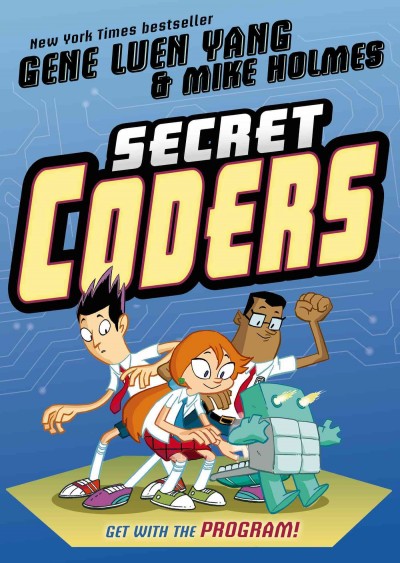 Book cover of Secret Coders by Gene Luen Yang