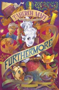 The book cover of " Furthermore" by Tahereh Mafi.