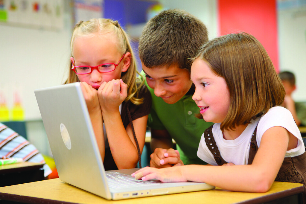 Kids At A Laptop