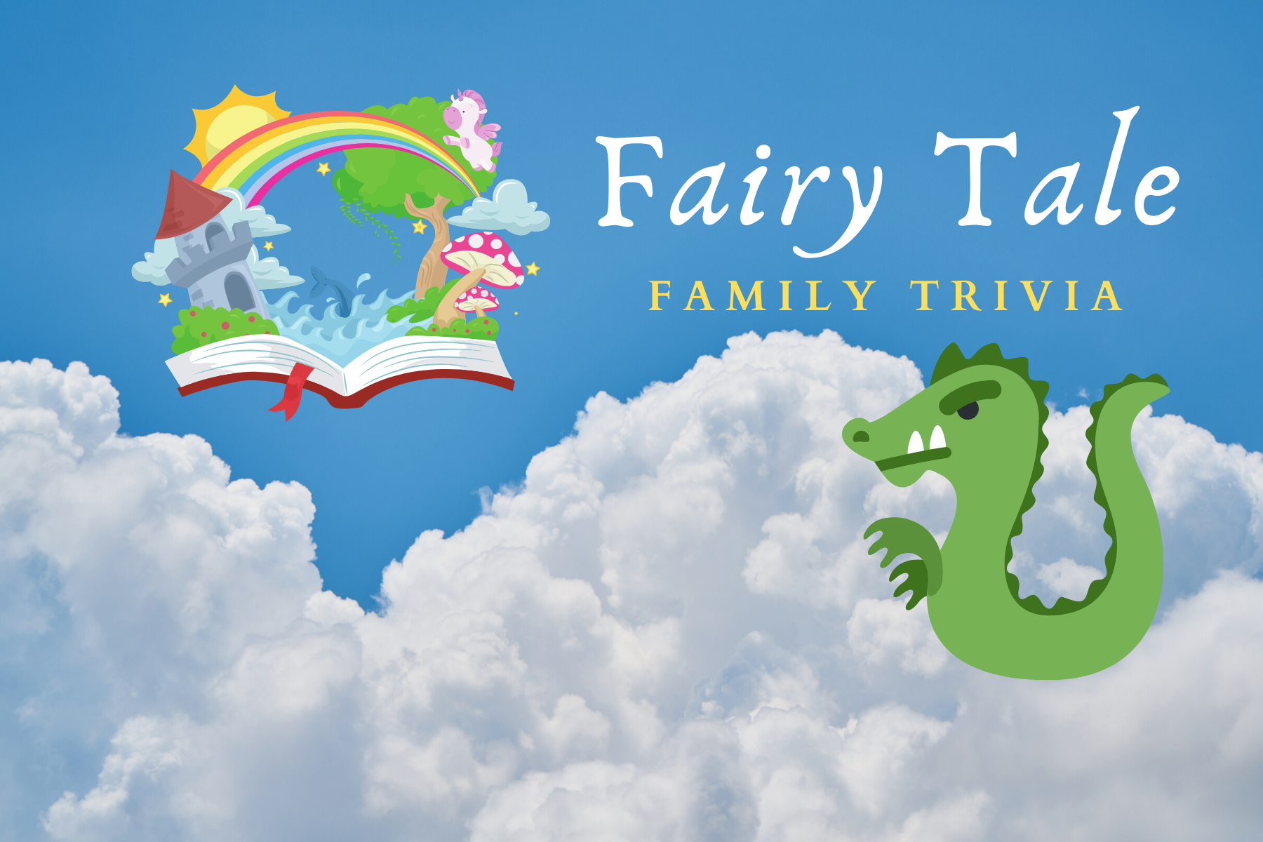 Fairy Tale Trivia Label
