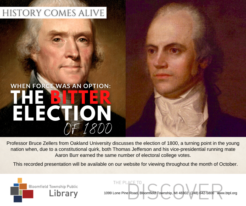 Social Media The Bitter Election Of 1800
