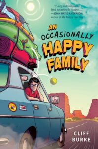 Book cover of An Occasionally Happy Family by Cliff Burke