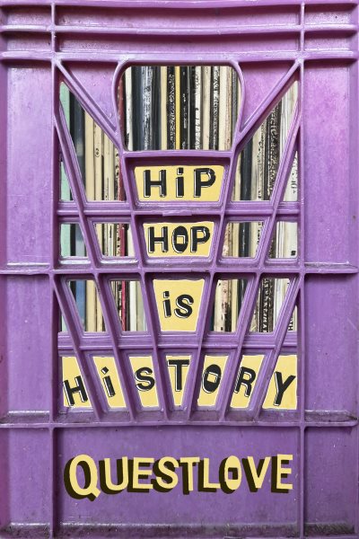 book cover: hiphop is history by questlove