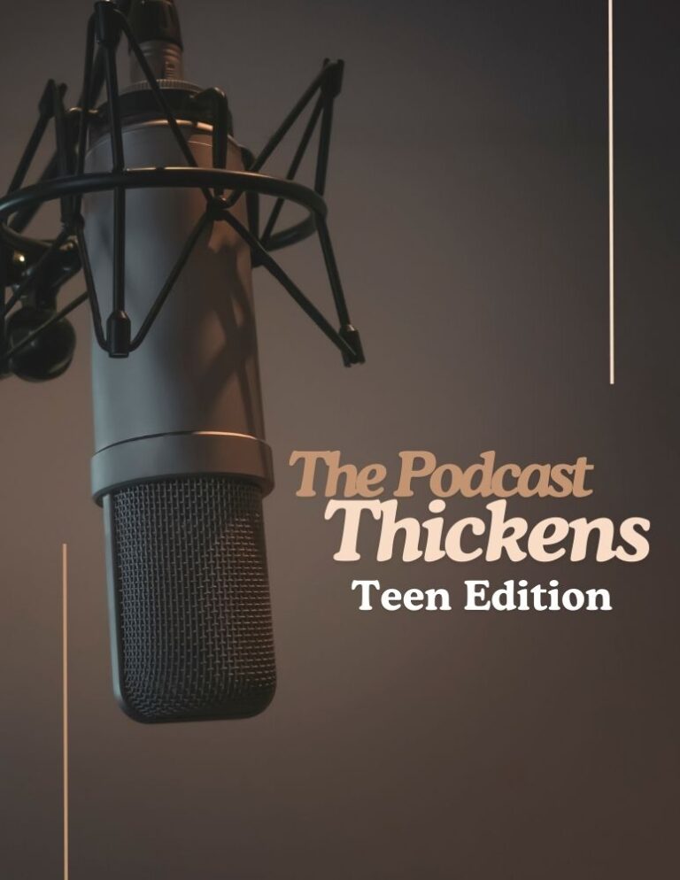 The Plot Thickens, Teen Edition. Image of a podcasting microphone.