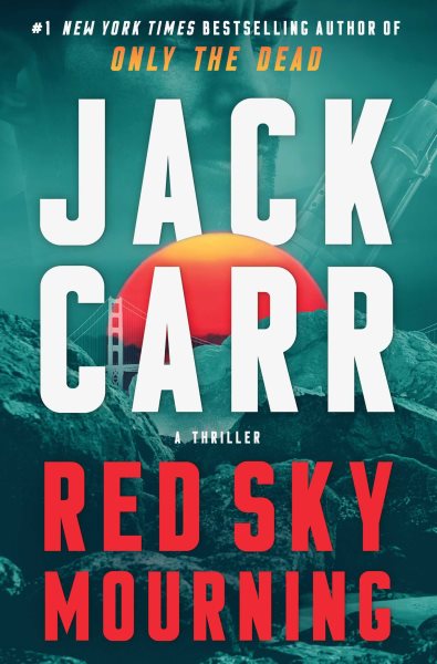 book cover: red sky mourning by jack carr