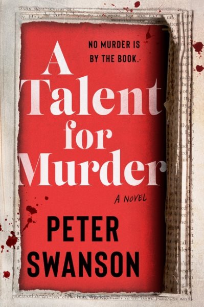 book cover: a talent for murder by peter swanson