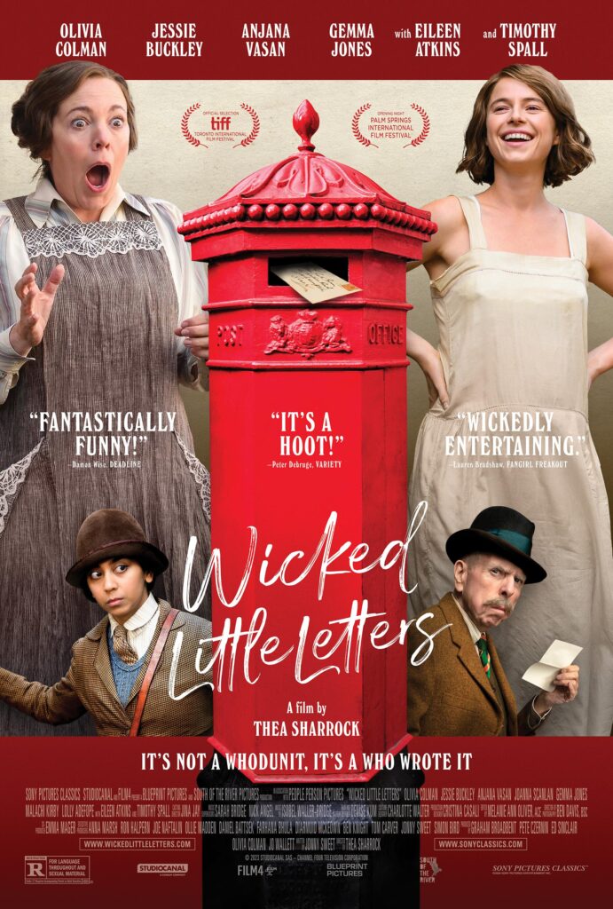 Wicked Little Letters. Film cover image.