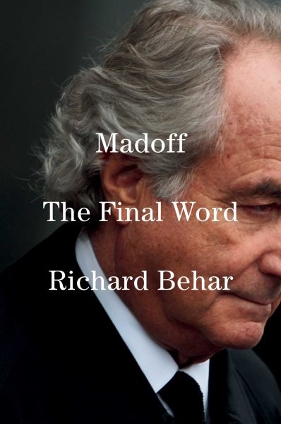 book cover: madoff by richard behar