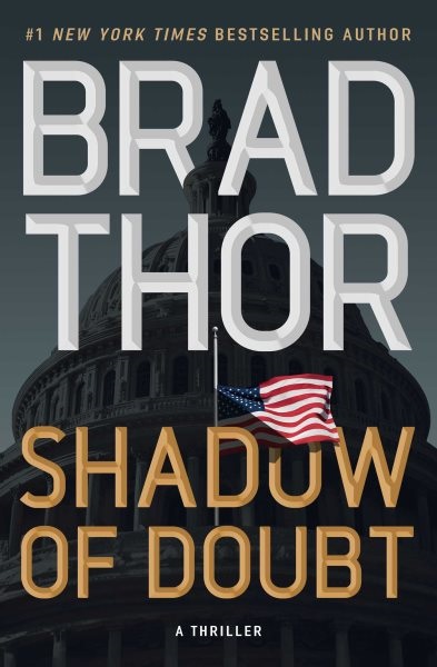 book cover: shadow of doubt by brad thor