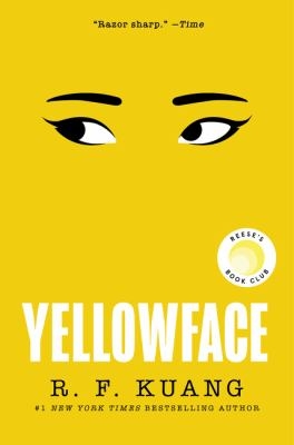 book cover: yellowface by rf kuang