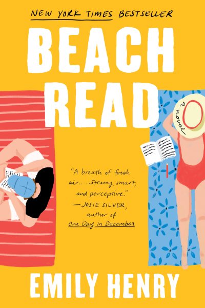 book cover: beach read by emily henry