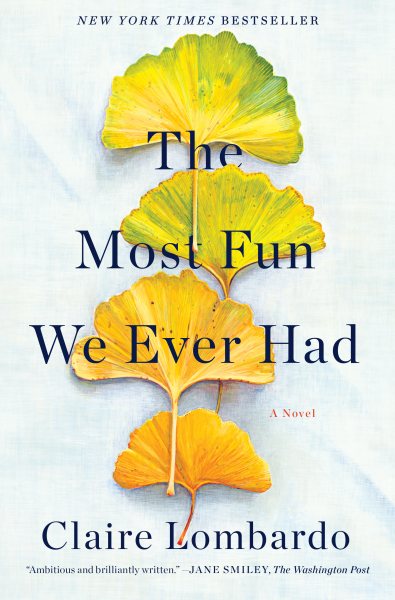 book cover: the most fun we ever had by claire lombardo