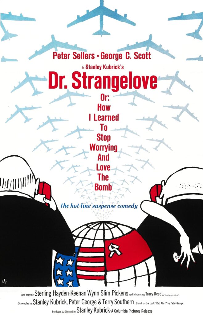 Dr. Strangelove. Film cover image.