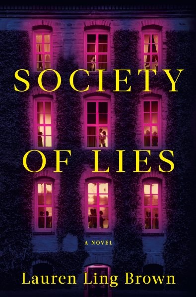 book cover: society of lies by lauren ling brown