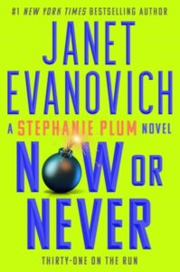 book cover: now or never by janet evanovich