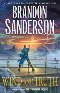 book cover: wind and truth by brandon sanderson