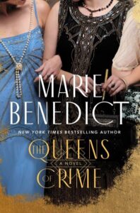 book cover: the queens of crime by marie benedict