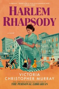 book cover: harlem rhapsody by victoria christopher murray