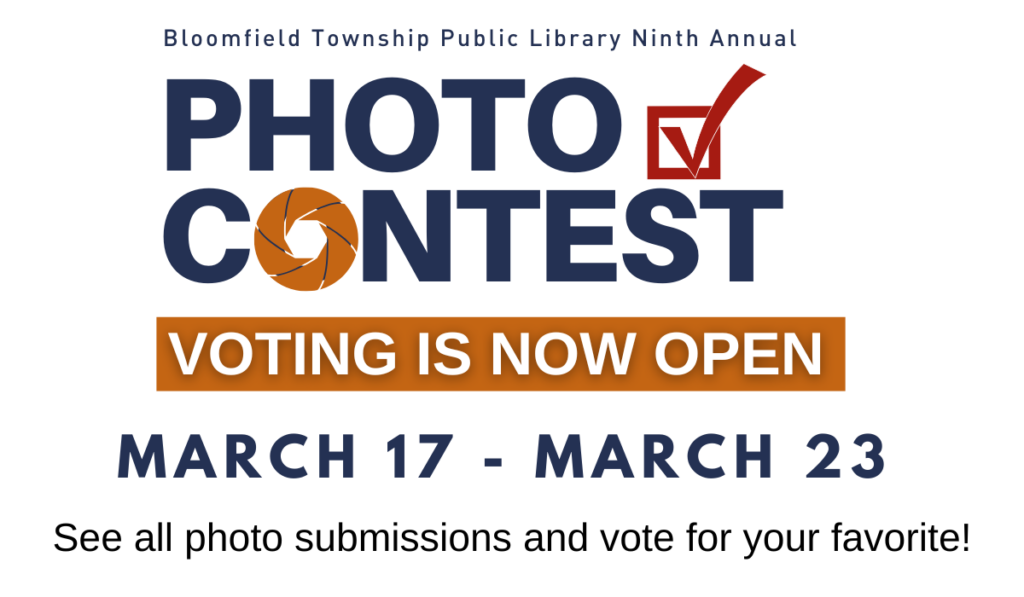 2025 Photo Contest voting March 17 - 23
