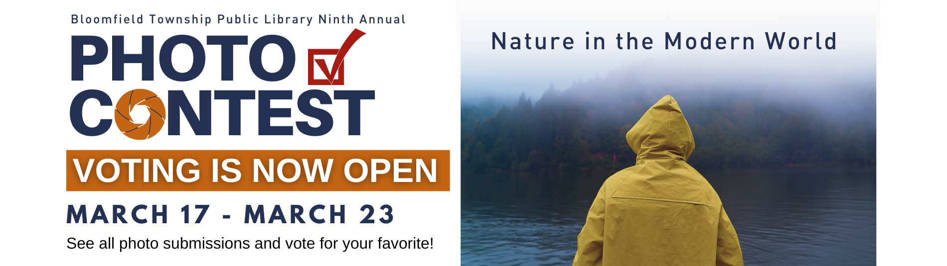 2025 Photo Contest voting March 17 - 23