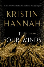Front cover of Four Winds showing wheat in the field against a dark background