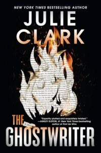 book cover: ghostwriter by julie clark