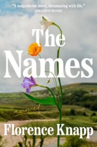 book cover: the names by florence knapp