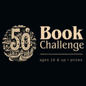 50-Book Challenge graphic