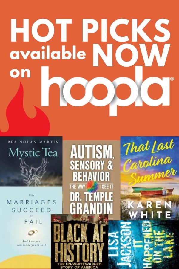 Graphic showing the front covers of 6 of the 11 books listed in the post