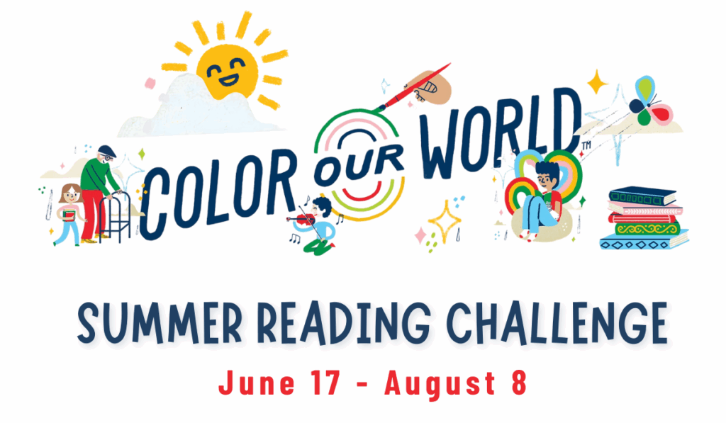 Summer reading challenge June 17 through August 8