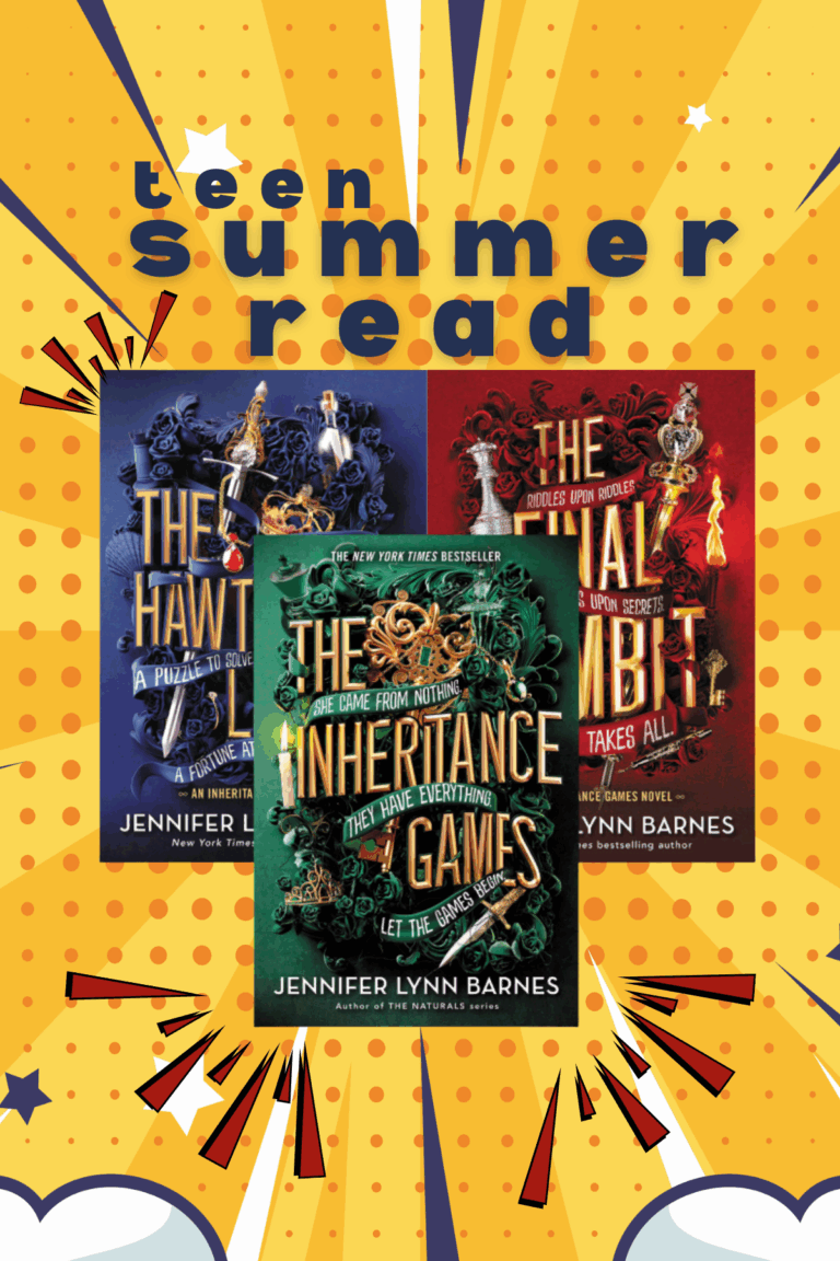 teen book covers on bright yellow comic background