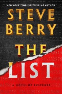 book cover: the list by steve berry