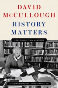 book cover: history matters by david mccullough