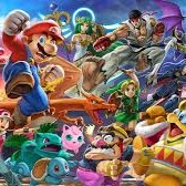 Mario and other Nintendo characters
