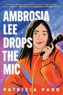 Illustrated book cover showing a young woman in an orange top holding a microphone against a vibrant, multicolored background.