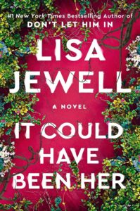 Book cover with bold white text on a pink background, decorated with green vines and small white flowers.