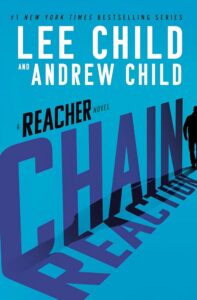 Book cover shows a silhouette of a man walking along large, shadowed text against a blue background.