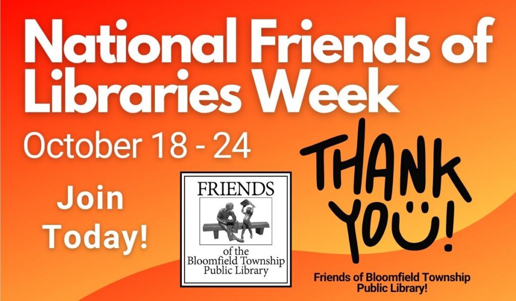 National Friends of Libraries Week