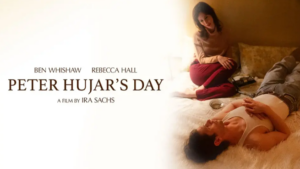 Two people are in a softly lit room, with one reclining on a bed and the other sitting nearby; cover features muted colors and a gentle atmosphere.