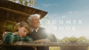 Cover illustration showing an elderly woman and a young girl leaning on a wooden fence, the girl resting her head on the woman’s shoulder as sunlight filters through trees.